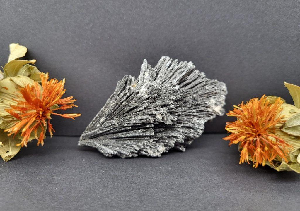 u010crni kianit - naravni mineral kristal