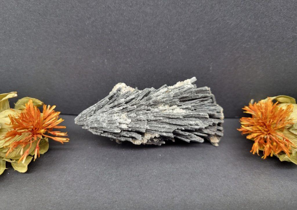 u010crni kianit - naravni mineral kristal