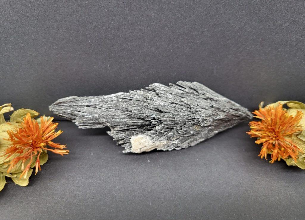 u010crni kianit - naravni mineral kristal