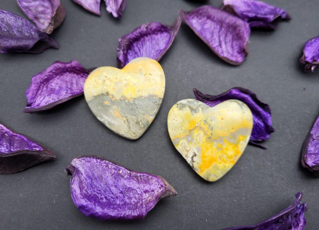 Čebelji jaspis srce