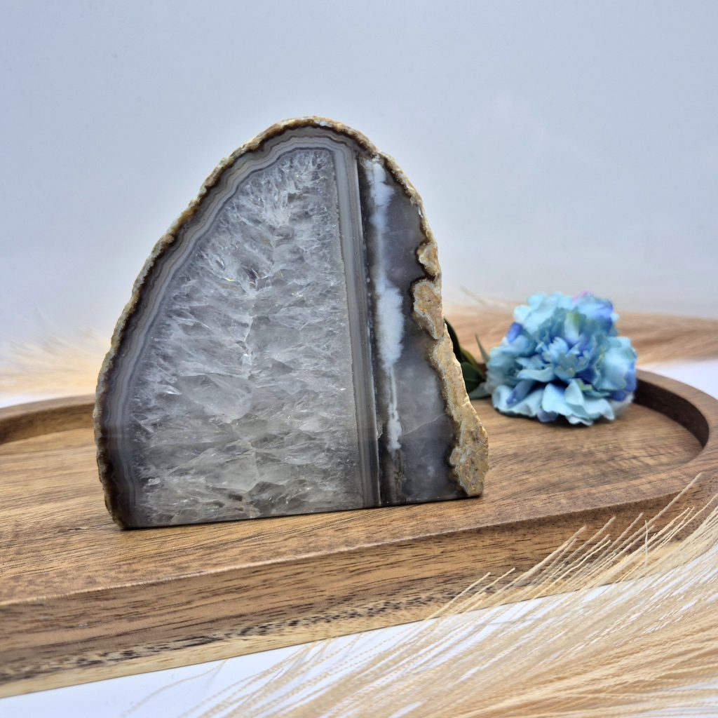 Ahat geoda (AG16) - naravni mineral kristal