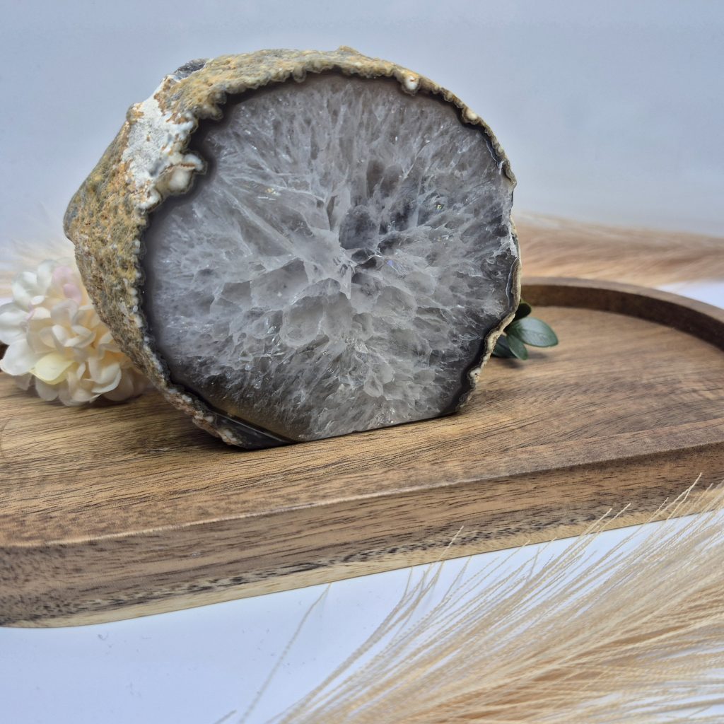 Ahat geoda (AG3) - naravni mineral kristal