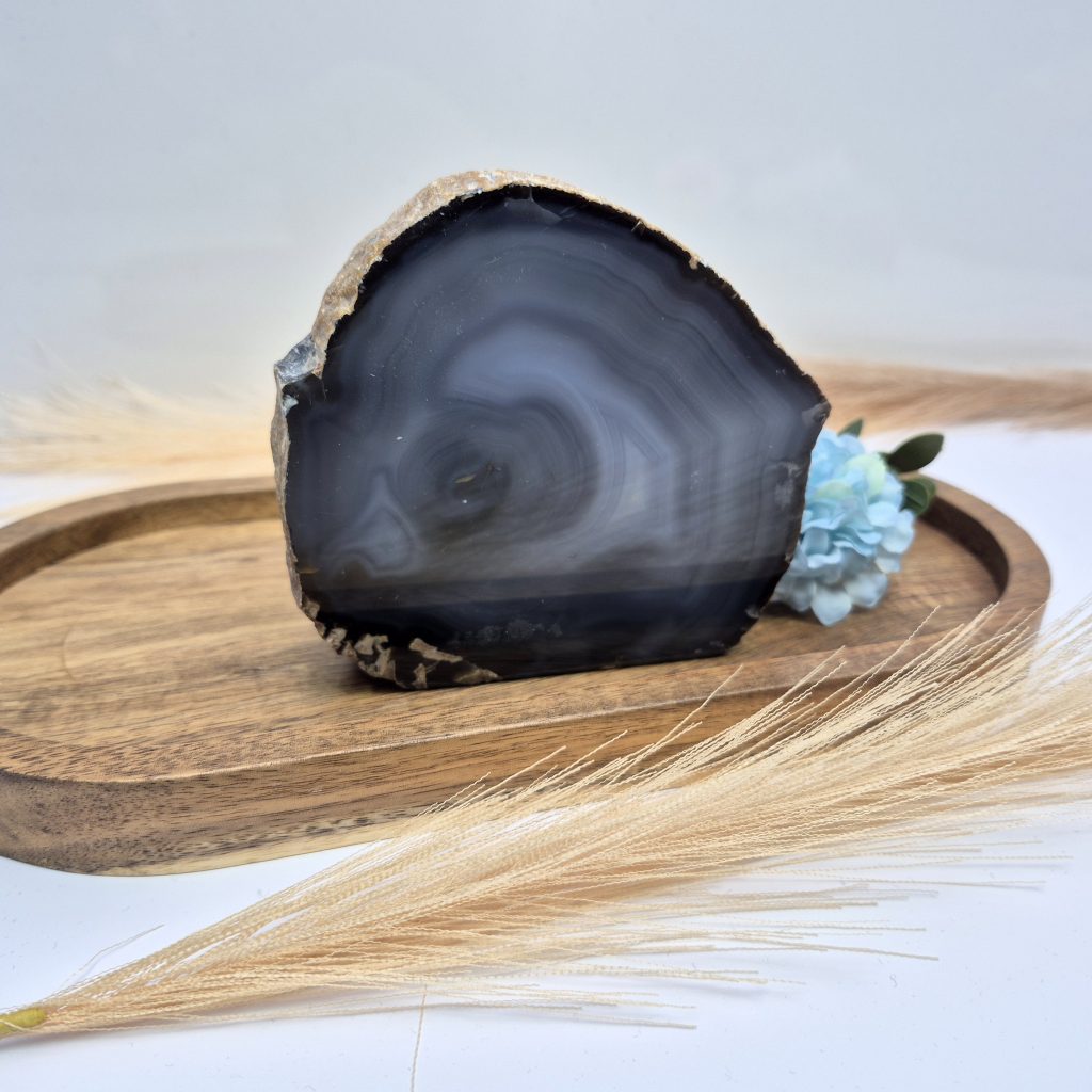 Ahat geoda (AG14) - naravni mineral kristal