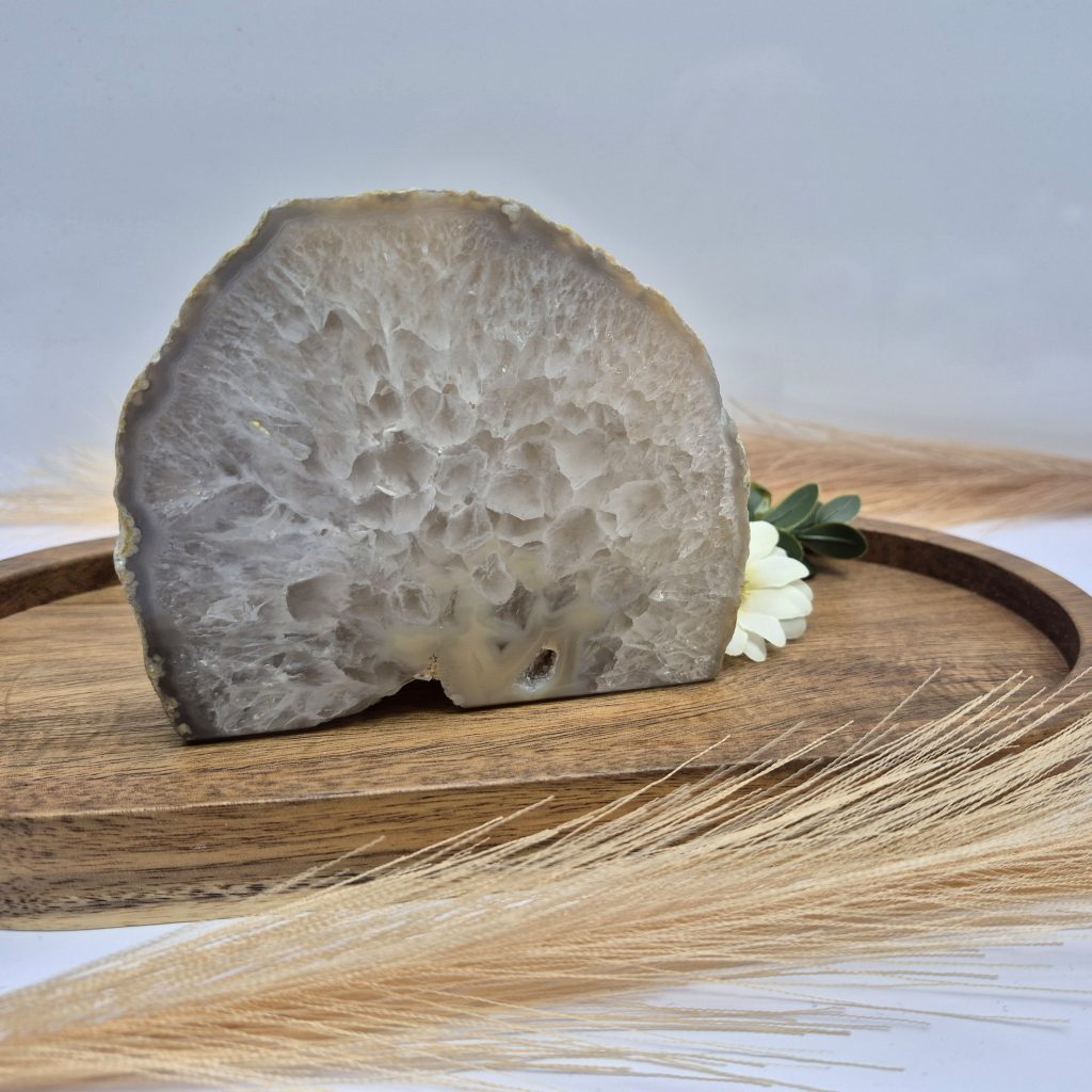 Ahat geoda (AG13) - naravni mineral kristal