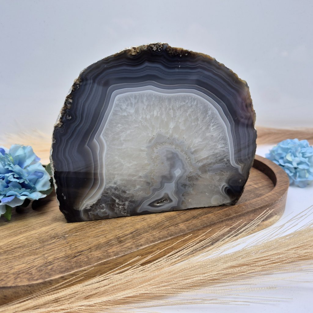 Ahat geoda (AG18) - naravni mineral kristal