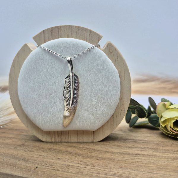 Obesek pero - srebro